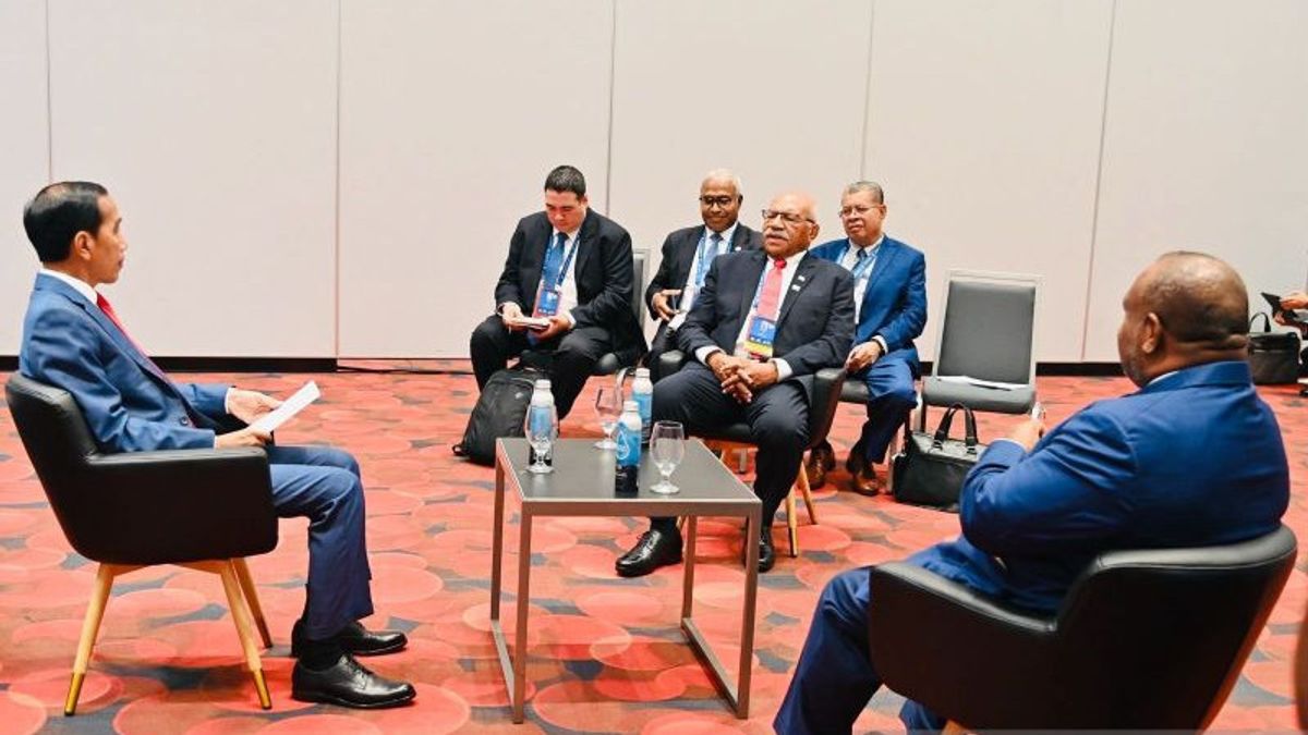 APEC Summit, Jokowi Holds Meetings With Papua New Guinea And Fiji