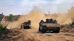 Serangan Israel Hantam Kafe di Gaza, Lebih dari 40 Orang Tewas