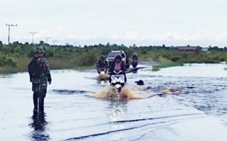 Warga Palangka Raya Dimintai Waspadai Kenaikan Muka Air Sungai Tiba-Tiba