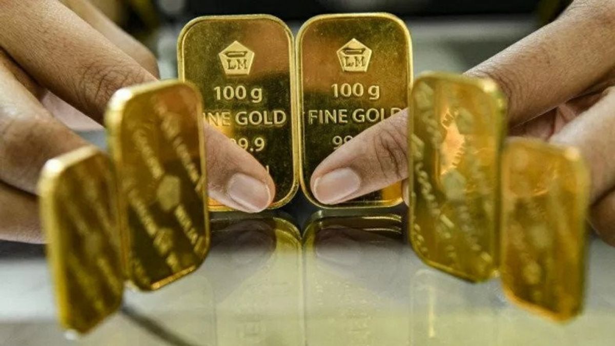 Antam Gold Price Rises Again to IDR 1,402,000 per Gram