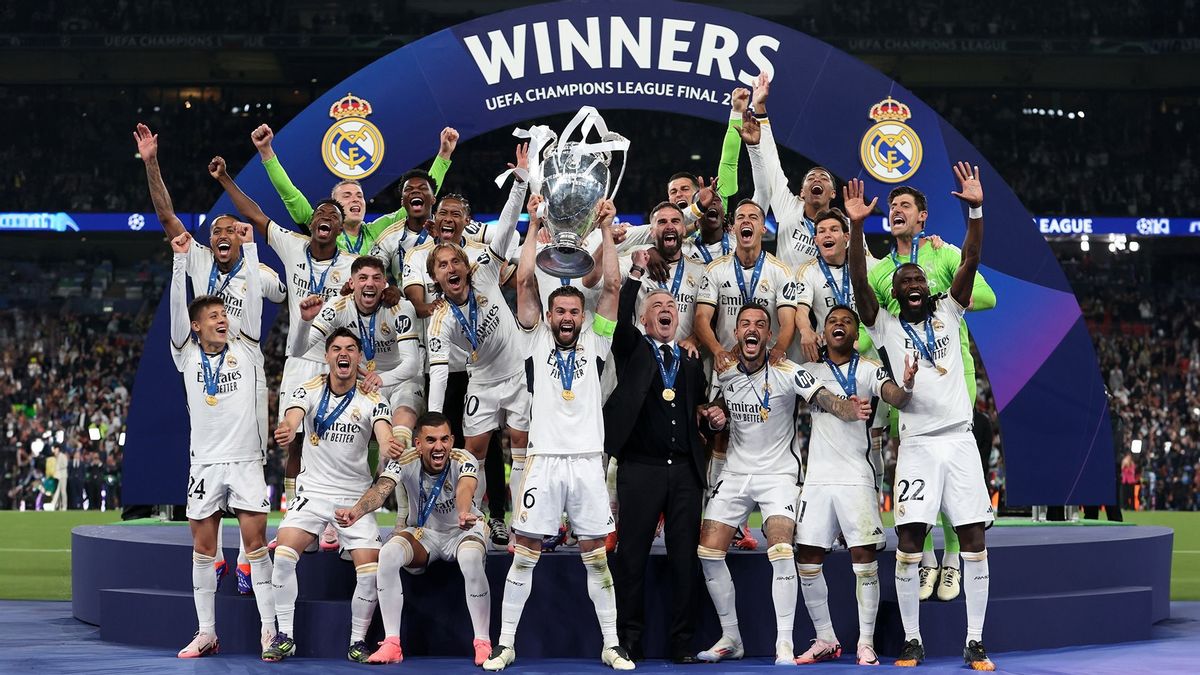 Real Madrid Dinaungi Keberuntungan Sampai Juara, Ancelotti Puji Borussia Dortmund