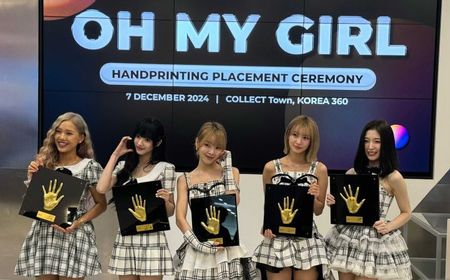 Oh My Girl Sukses Tampilkan Pesona di Anniversary ke-2 Korea 360 di Jakarta