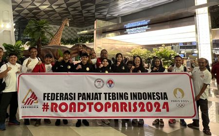 4 Atlet Panjat Tebing Bertolak ke Olimpiade 2024