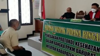 ASN In Cianjur Is Fined Rp. 100 Thousand For Holding A Reception During An Emergency PPKM