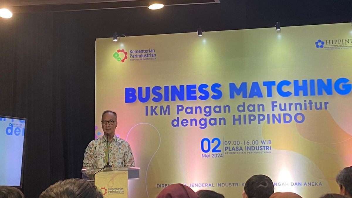 Business Matching Title, Ministry Of Industry Meets 65 IKM With 23 Retailers