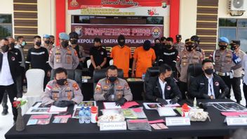 Polres Bintan Sita 2 Kg Sabu Jaringan Internasional