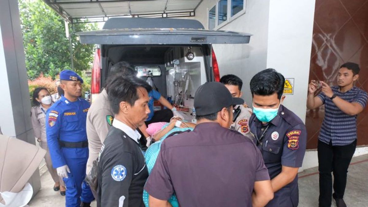 It Took 5 Times The Evacuation Of All Victims Of Helicopters From The Jambi Regional Police Chief