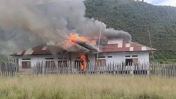 Police Investigate Case Of Burning Yatamo Paniai District Office In Papua, Allegedly Related To Village Head Election