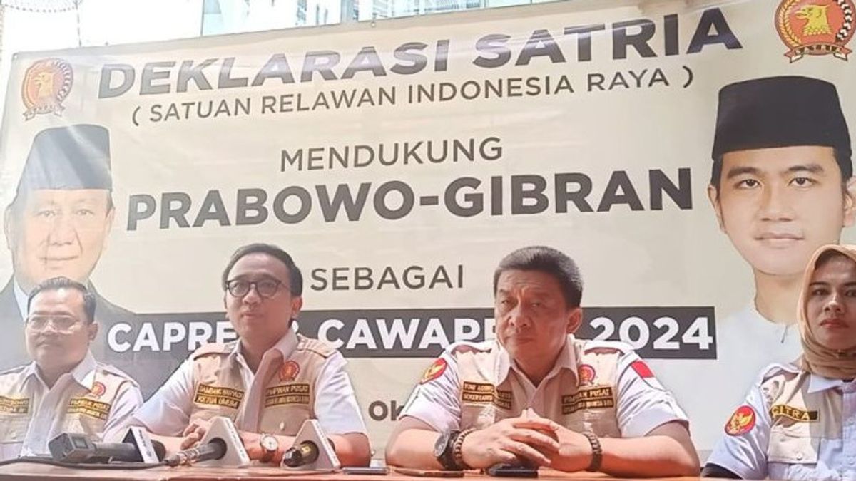 Satria Gerindra Declare Support For Prabowo-Gibran