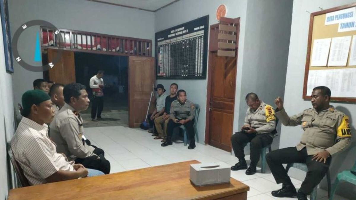 La police assure que le village de Karya Bumi Besum Papouasie commence à être confortable après avoir brûlé des maisons et des salles