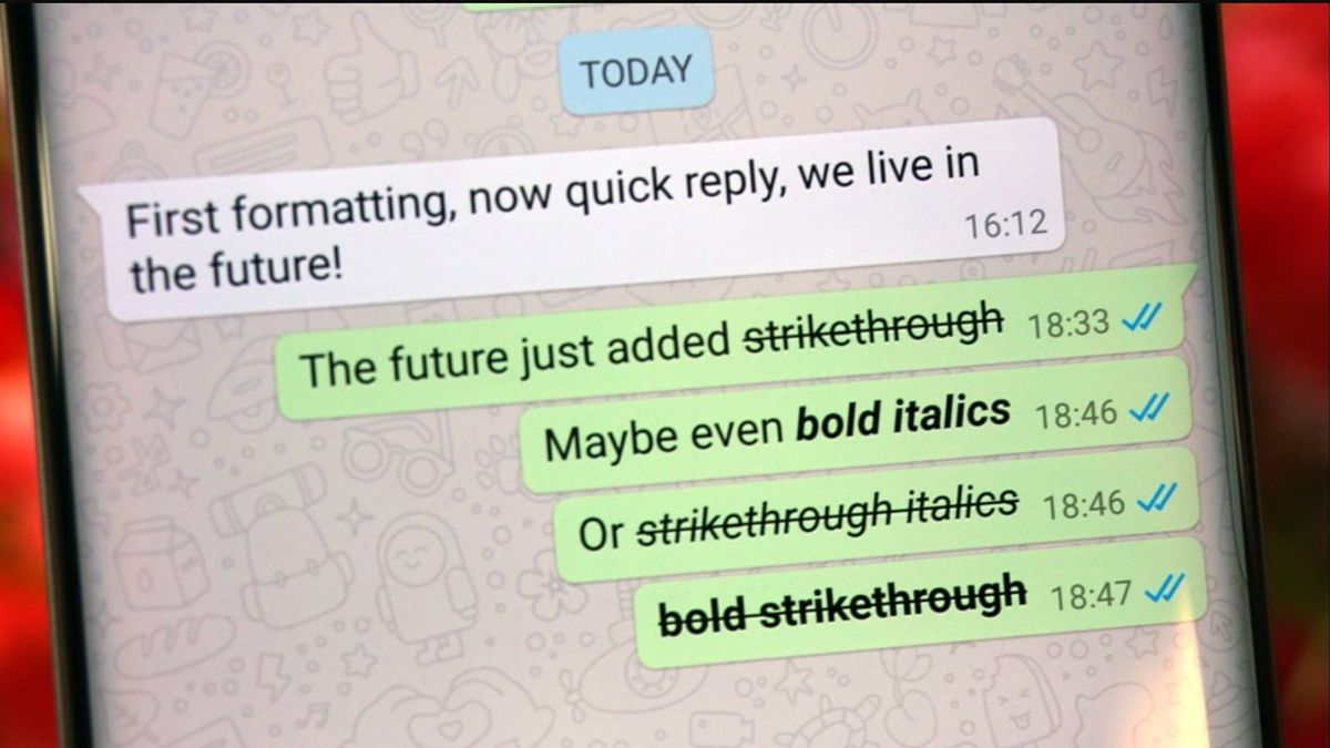 Here's How To Change Text Format On WhatsApp: Bold, Italic, Strikethrough, And Monospace
