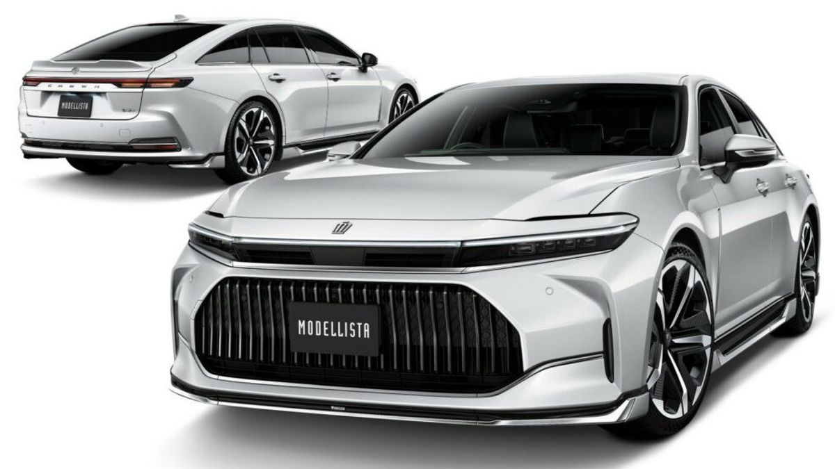 Baru Diluncurkan, Modellista Hadirkan Paket Aero untuk Toyota Crown Sedan