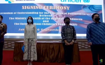 Indonesia Kerja Sama dengan Unicef, Menkes Terawan: Ini Upaya Pemenuhan Vaksin COVID-19