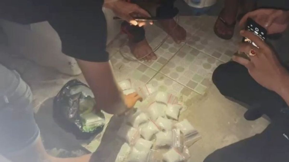 Police Arrest 1 Kg Shabu Dealer in Biringkanaya Makassar