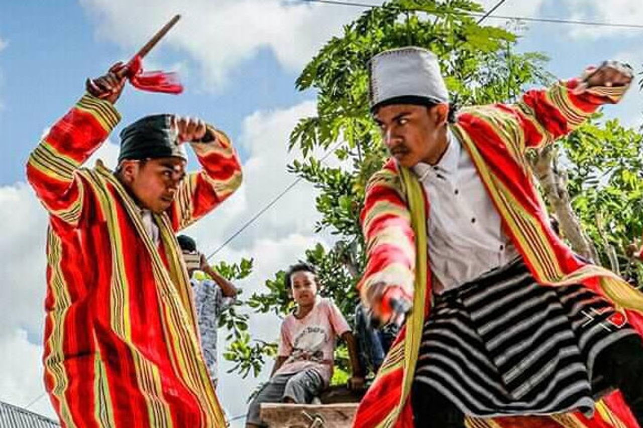 Diverses arts régionaux du sud-est de Sulawesi des instruments musicaux aux arts de la danse