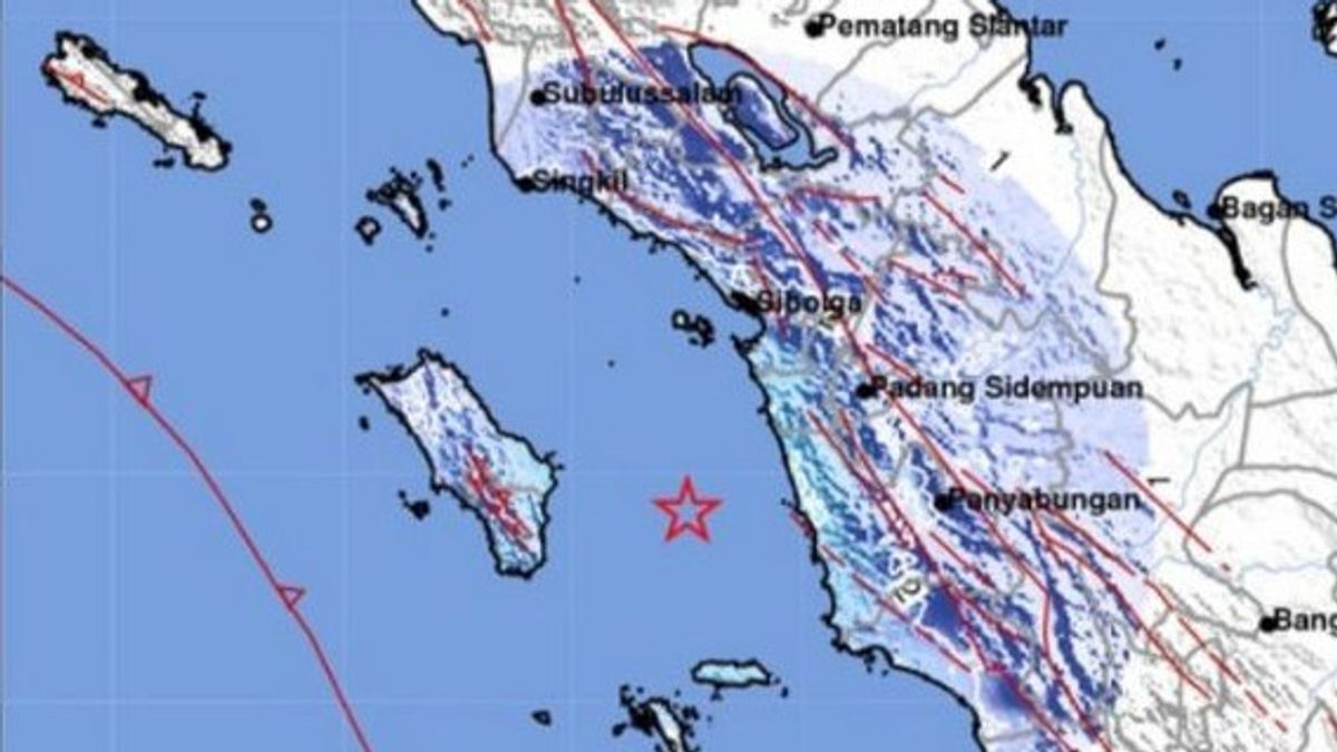 Mandailing Natal Diguncang Gempa