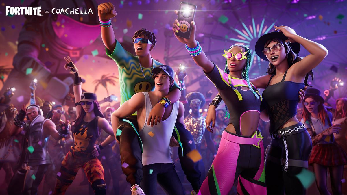 Add Coachella, Fortnite Offers Music And Fashion Festival Watching Experience