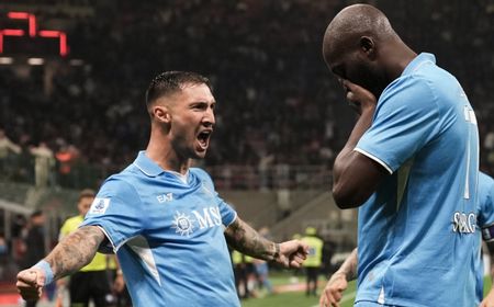 Cedera di Laga Lawan Italia, Lukaku Absen Saat Napoli vs AS Roma