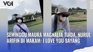 ビデオ:マウラ・マグナリアが去った週、墓のヌルル・アリフィン:私はあなたを愛しています