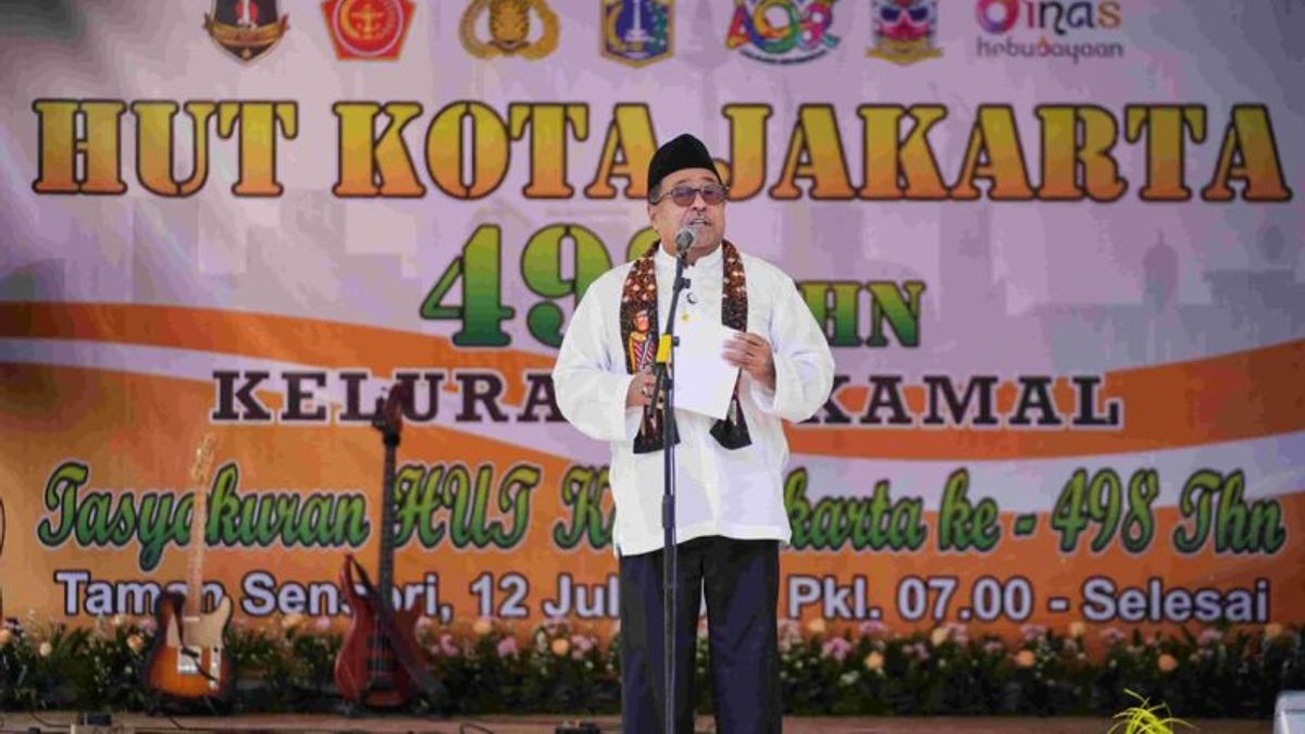 Rano Ajak Warga DKI Dukung Pembangunan Jakarta Menuju Kota Global