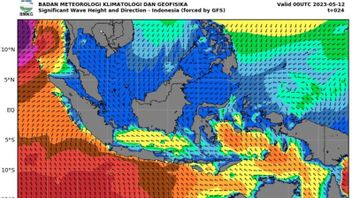 Pola Angin jadi Penyebab Potensi Gelombang Tinggi di Perairan Indonesia, Waspada