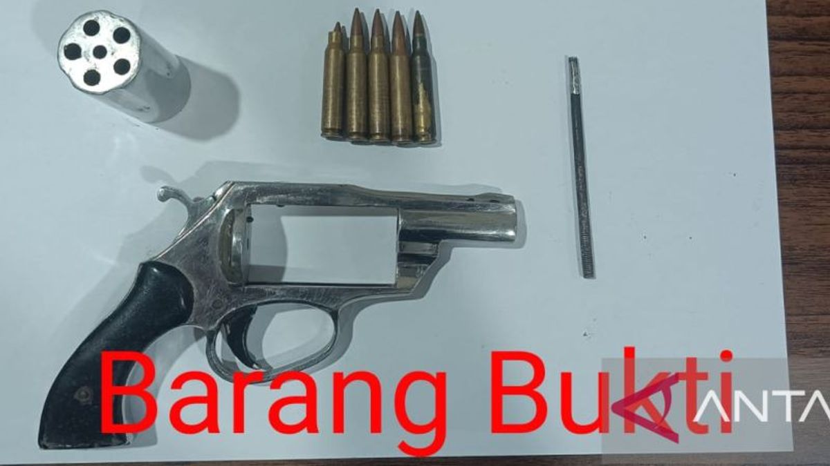 Caught In Operation, South Sumatra Police Secures Armed Thief