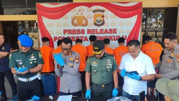 明古鲁警方逮捕了9名Jukir医院DKT袭击嫌疑人