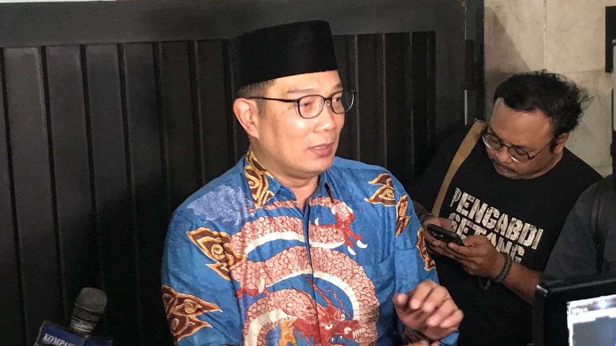 Kunjungi Jusuf Kalla, Ridwan Kamil Diminta Atasi Kekumuhan di Jakarta