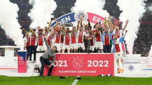 Ajax Amsterdam Juara Liga Belanda, Ten Hag Tuntaskan Tugas Sebelum Terbang ke Manchester United