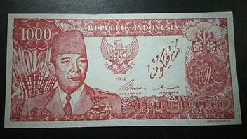 Rp1,000 Billets De Banque Avec Soekarno Photos Vendues Pour Rp. 10 Milliards Dans Les Magasins En Ligne