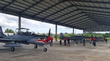 Three Indonesian Air Force Fighter Planes Hold Operations In Ambalat