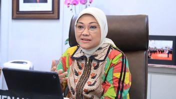 Menaker Ida Fauziyah：THR 2022帖子开放，工人可以在线报告或直接来