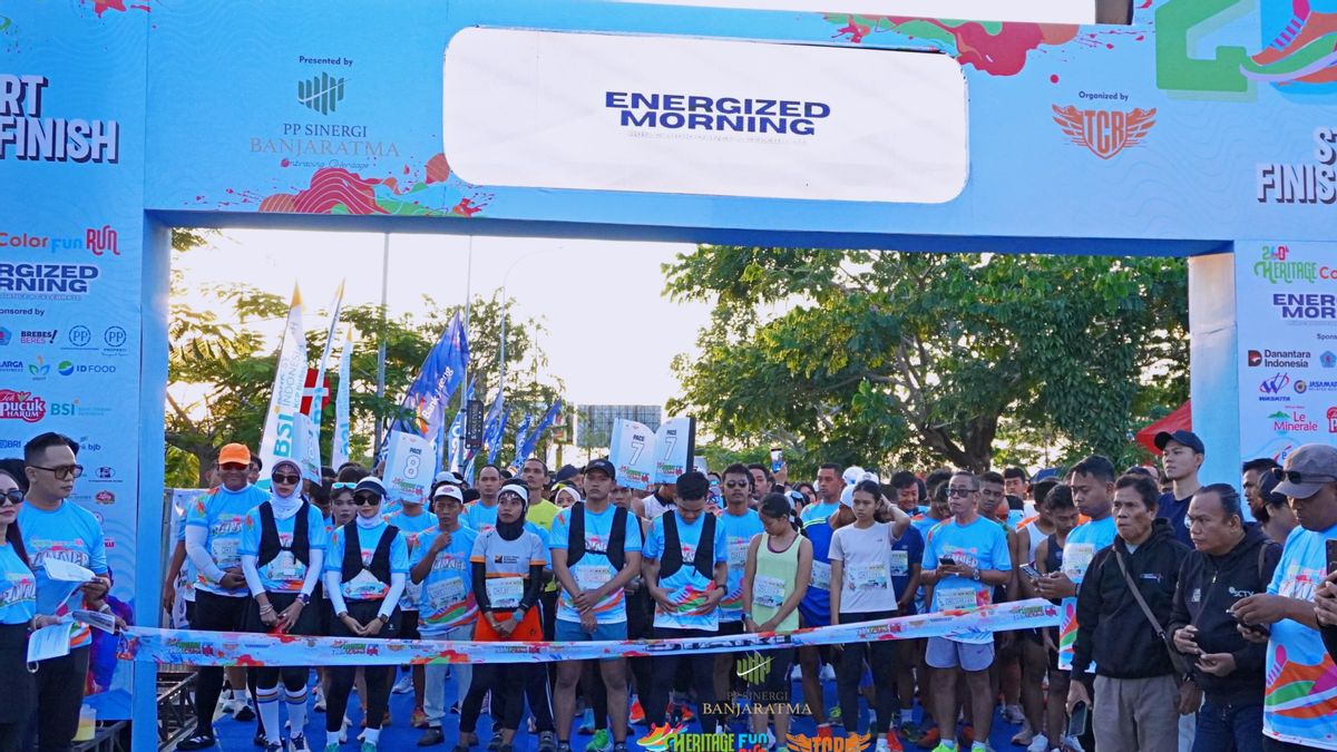 Tingkatkan Jumlah Pengunjung, PT PP Sinergi Banjaratma Gelar Heritage Colour Fun Run 2025