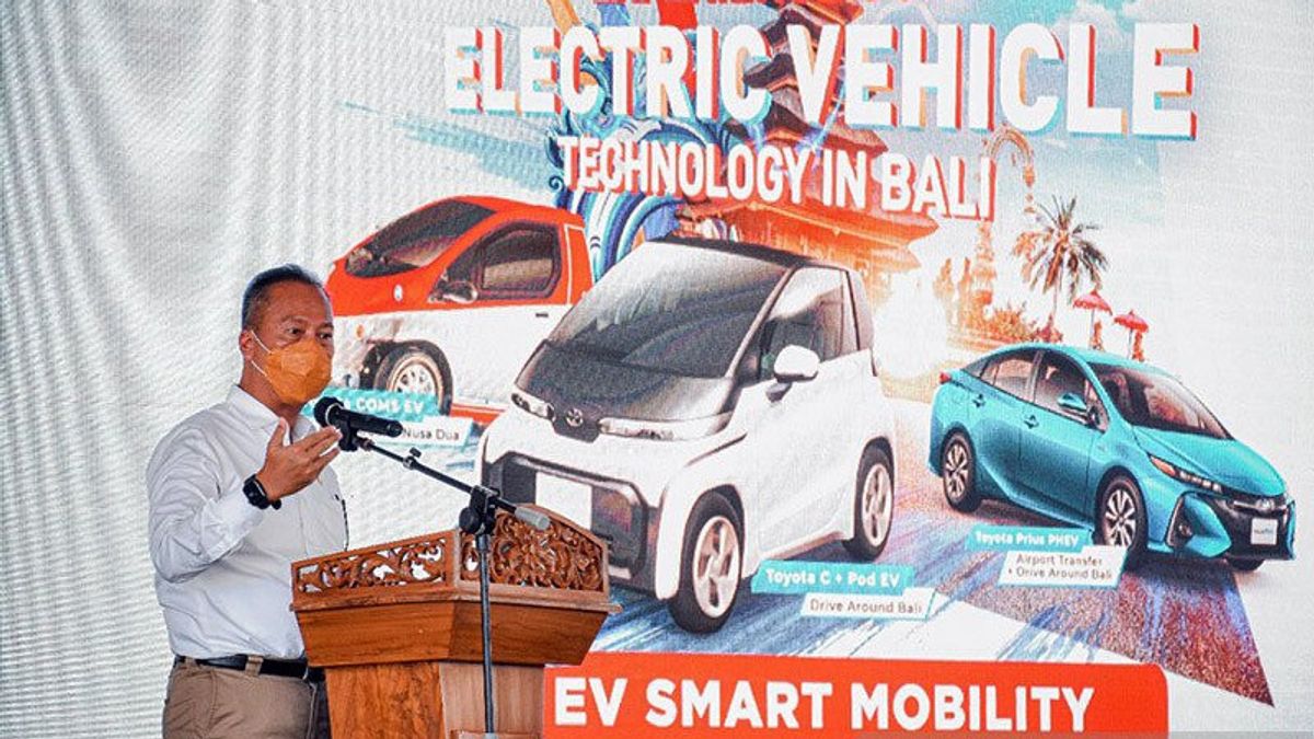工业部长：有机会激励价格低于8亿印尼盾的电动汽车