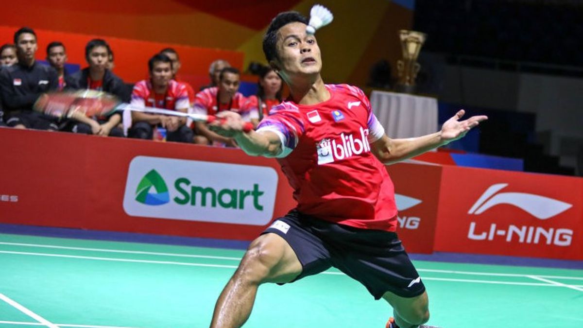 Anthony Ginting Stopped In The Second Round Of Thailand Open II