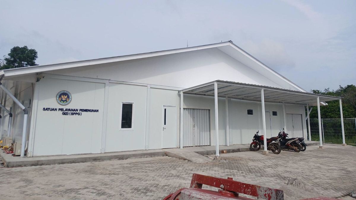 Ready to Operate, Three MBG Kitchens in Bangka Belitung Designed to Resist Earthquakes