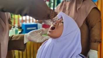 東アチェの110,811人の子どもたちが1週間でポリオ予防接種の対象に