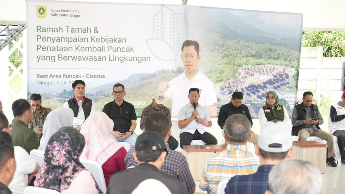 Pemkab Bogor Klaim Penataan Kawasan Puncak Dilakukan Secara Komprehensif