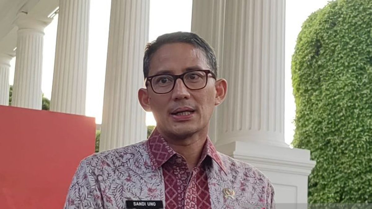 Menparekraf Sandiaga Koordinasi BOLBF soal Temuan Formalin di Makanan Jokowi