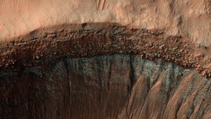 NASA Temukan Es Kering dan Parit yang Aneh di Mars