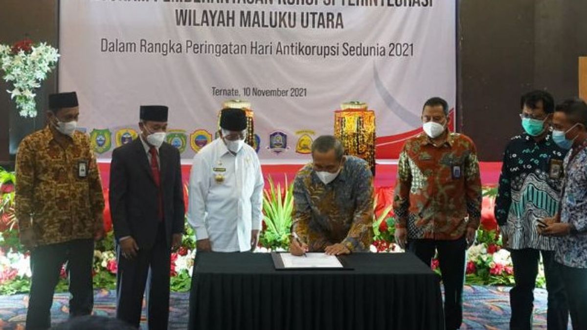 Ini Peringatan Keras KPK kepada Semua Kepala Daerah di Maluku Utara