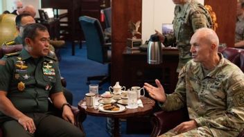 Sambangi Pentagon, KSAD Bahas Kerja Sama Militer dengan AS