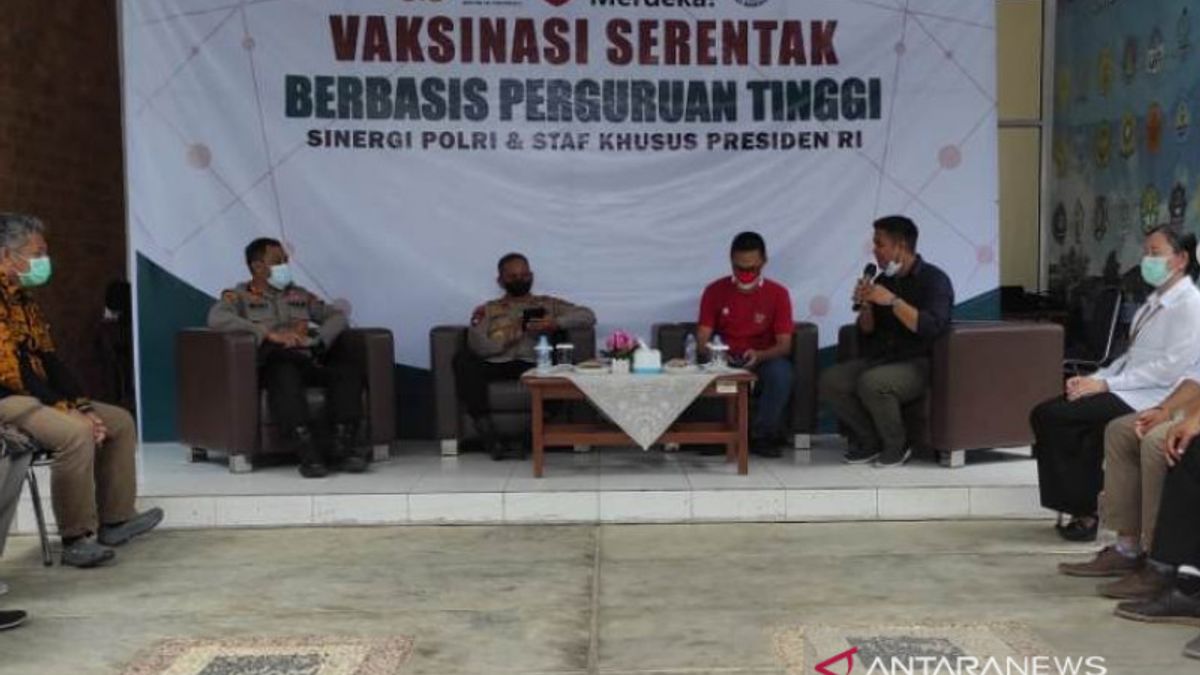 Universitas Bangka Belitung Gencarkan Vaksinasi Menjelang PTM yang Diselenggarakan Oktober 2021