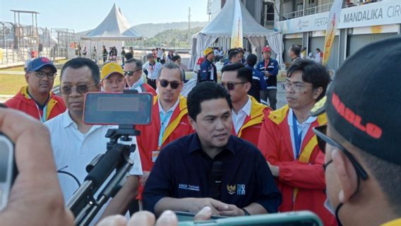 Penonton MotoGP Mandalika 2023 Tembus 102.929 Orang, Ini Kata Erick Thohir