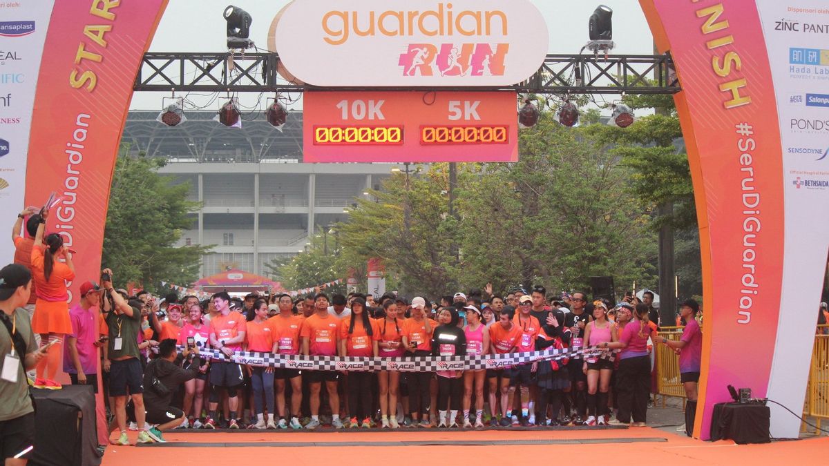 Invite 6,000 Participants, Guardian Run Again Held