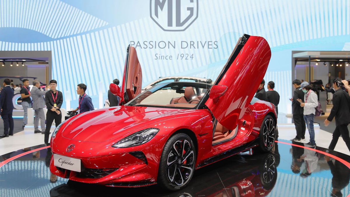 MG Cyberster's Fast Car Is Confirmed To Be Listed On Indonesia This Year