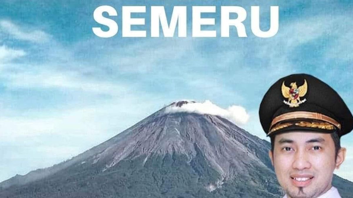 The Regent Of North Penajam Paser Was Scorned For Placing A Photo Of A Smile On The 'Pray For Semeru' Poster
