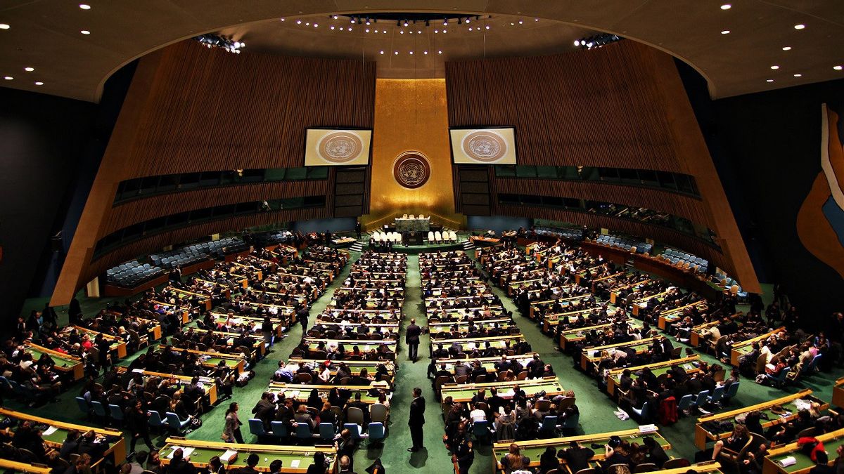 The UN General Assembly Agrees To Ask For Mahmakah International Opinion On Israel's Obligation To Help Palestine