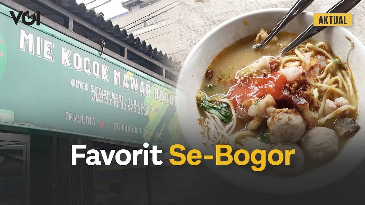 VIDEO: Mawar Mie Becomes The Mainstay Of Bogor City Residents On The Second Day Of Eid