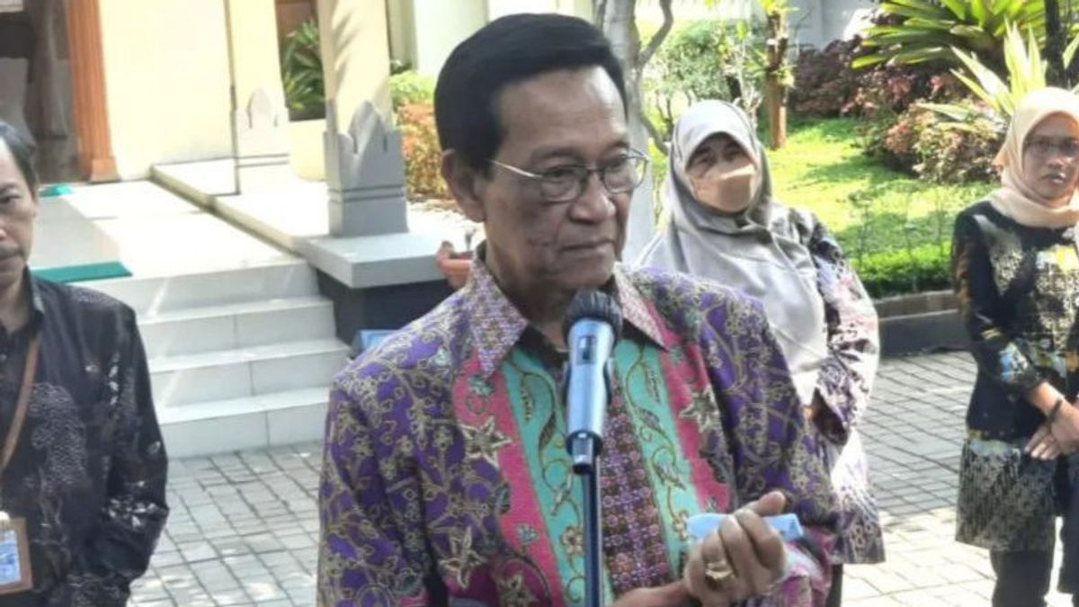 Kasus Santri Krapyak Ditusuk di Prawirotaman, Sultan HB X Minta Peredaran Miras Diawasi